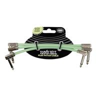 Ernie Ball Flex Patch Cable 6in - Glow in Dark - 3 Pack