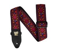 Ernie Ball Jacquard Guitar/Bass Strap - Crimson Royal Bloom