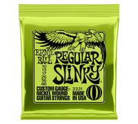 ELECTRIC GUITAR STRINGS - ERNIE BALL 2221 - REGULAR SLINKY - NICKEL WOUND 10-46