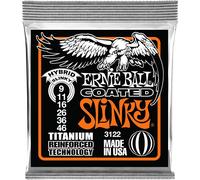 Ernie Ball Hybrid Slinky Coated Titanium RPS Electric Guitar Strings - 9-46 Gau