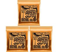 Ernie Ball Hybrid Slinky Electric Guitar Strings Bundle 9-46 3 Sets