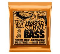 Ernie Ball Hybrid Slinky Nickel Wound Electric Bass Strings (45-105)