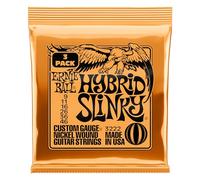 Ernie Ball Hybrid Slinky Nickel Wound Electric Guitar Strings 3 Pack - 9-46 Gauge