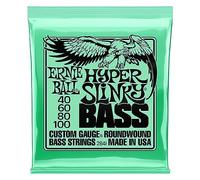 Ernie Ball Hyper Slinky Nickel Wound Electric Bass Strings 40-100 Gauge