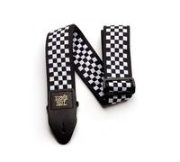 Ernie Ball Jacquard Guitar Strap - Black & White Checkers (P04149)