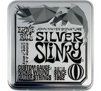 Ernie Ball John Mayer Silver Slinky Nickel Wound Electric Guitar Strings 3 Pack
