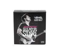 Ernie Ball John Mayer Silver Slinky Nickel Wound Electric Guitar Strings 6 Pack 10.5-47 Gauge