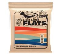 Ernie Ball Electric Guitar Strings Flats 2580 Light Flatwound 11-50 Gauge