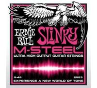 Ernie Ball Electric Guitar Strings Super Slinky M-Steel 9-42 Gauge