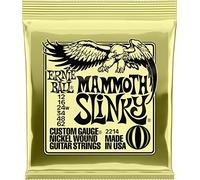 Ernie Ball Mammoth Slinky Nickel Wound Electric Guitar Strings - 12-62 Gauge