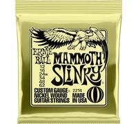 Ernie Ball Mammoth Slinky Nickel Wound Electric Guitar Strings - 12-62 Gauge