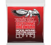 Ernie Ball Medium 12-String Nickel Wound Electric Guitar Strings - 11-52 Gauge