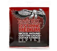 Ernie Ball Medium 12-String Nickel Wound Electric Guitar Strings - 11-52 Gauge
