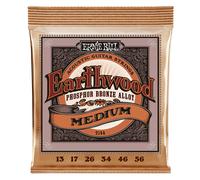 Ernie Ball Medium Earthwood Phosphor Bronze Acoustic Guitar Strings (13-56)