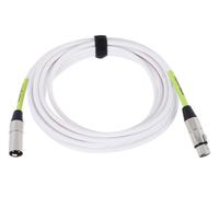 Ernie Ball 20' Male Female XLR Microphone Cable White