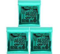 Ernie Ball Not Even Slinky Electric Guitar Strings Bundle 12-56 3 Sets