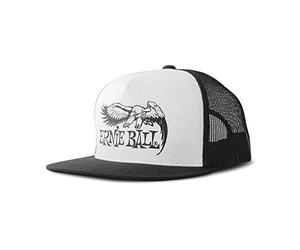 Ernie Ball Official Red with Front Black Eagle Logo Hat