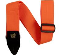 Ernie Ball Orange and Black Polypro Guitar Strap