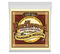 Ernie Ball P02065 Earthwood Mandolin Medium Loop End 80/20 Bronze Acoustic Guitar Strings - 10-36 Gauge