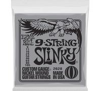 Ernie Ball P02628 Slinky 9-String Nickel Wound Electric Guitar Strings - 9-105