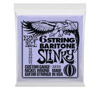 Ernie Ball P02839 Slinky 6-String w/ small ball end 29 5/8 scale Baritone Guitar Strings - 13-72 Gauge