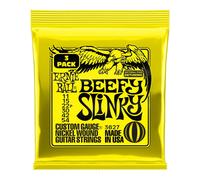 Ernie Ball Beefy Slinky Nickel Wound Electric Guitar Strings 3-Pack - 11-54 Gauge