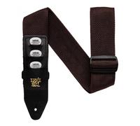 Ernie Ball Brown Polypro Pickholder Strap