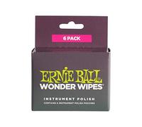 Ernie Ball P04278 Wonder Wipes Instrument Polish 6 Pack