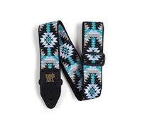 Ernie Ball Albuquerque Blue Jacquard Guitar Strap