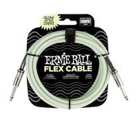 Ernie Ball P06434 Flex 10ft Straight-Straight Cable Glow in the Dark