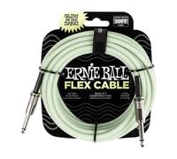 Ernie Ball P06434 Flex 20ft Straight-Straight Cable Glow in the Dark