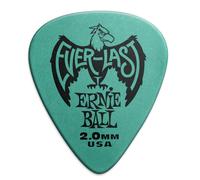 Ernie Ball 2.0 mm Teal Everlast Picks 12-pack