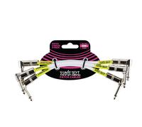 Ernie Ball 6051 Patch Cables (15cm, Pack of 3)
