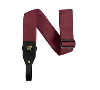 Ernie Ball Polypro Acoustic Guitar Strap - Burgundy