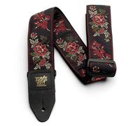 Ernie Ball E-Guitar Jacquard Black Rose