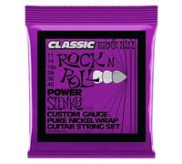 Ernie Ball Power Slinky Classic Rock n Roll Pure Nickel Wrap Electric Guitar Strings - 11-48 Gauge