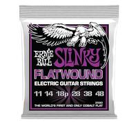 Ernie Ball Power Slinky Flatwound Electric Guitar Strings 11-48 Gauge (P02590)