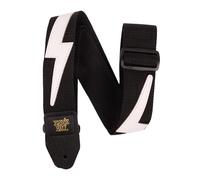 Ernie Ball Premium Guitar Strap/Bass Strap - White Lightning