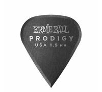 ERNIE BALL PRODIGY GUITAR PICKS PLECTRUMS 1.5MM - BLACK - SHARP - 6 PACK P09335