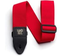Ernie Ball Red Polypro Guitar Strap 2.0 in44.0 in0.13 in,