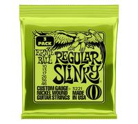 Ernie Ball Regular Slinky Electric Guitar Strings 3-Pack (10-46 Gauge)