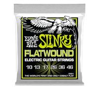 Ernie Ball Regular Slinky Flatwound Electric Guitar Strings 10-46 Gauge (P02591)