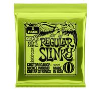 Ernie Ball Regular Slinky Nickel Wound Electric Guitar Strings 3 Pack - 10-46 Gauge