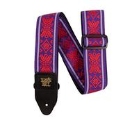 Ernie Ball Royal Flush Red Jacquard Guitar Strap