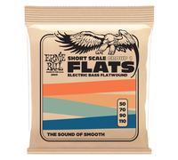 Ernie Ball Short Scale Flatwound Group 1 Electric Bass Strings - 50-11