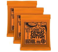 Ernie Ball Skinny Top Heavy Bottom Nickel Wound Sets, .010 - .052, Bundle of 3 Sets