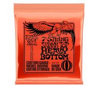 Ernie Ball Skinny Top Heavy Bottom Slinky 7-String Nickel Wound Electric Guitar Strings 10-62 Gauge