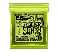 Ernie Ball Slinky Electric Guitar Strings 3 Pack (.010 - .046 Regular Slinky)