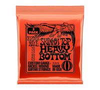 Ernie Ball Slinky Electric Guitar Strings 3 Pack (.010 - .052 Heavy Bottom)