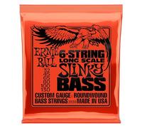 Ernie Ball Slinky Long Scale 6-String Nickel Wound Electric Bass Strings - 32-130 Gauge